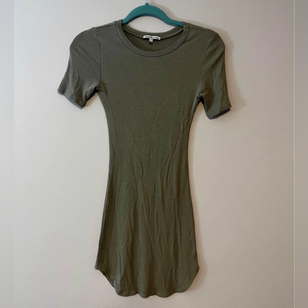 Green Body Con Dress
